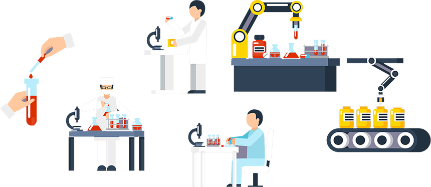 Virusbus Laboratory Manufacturing Process